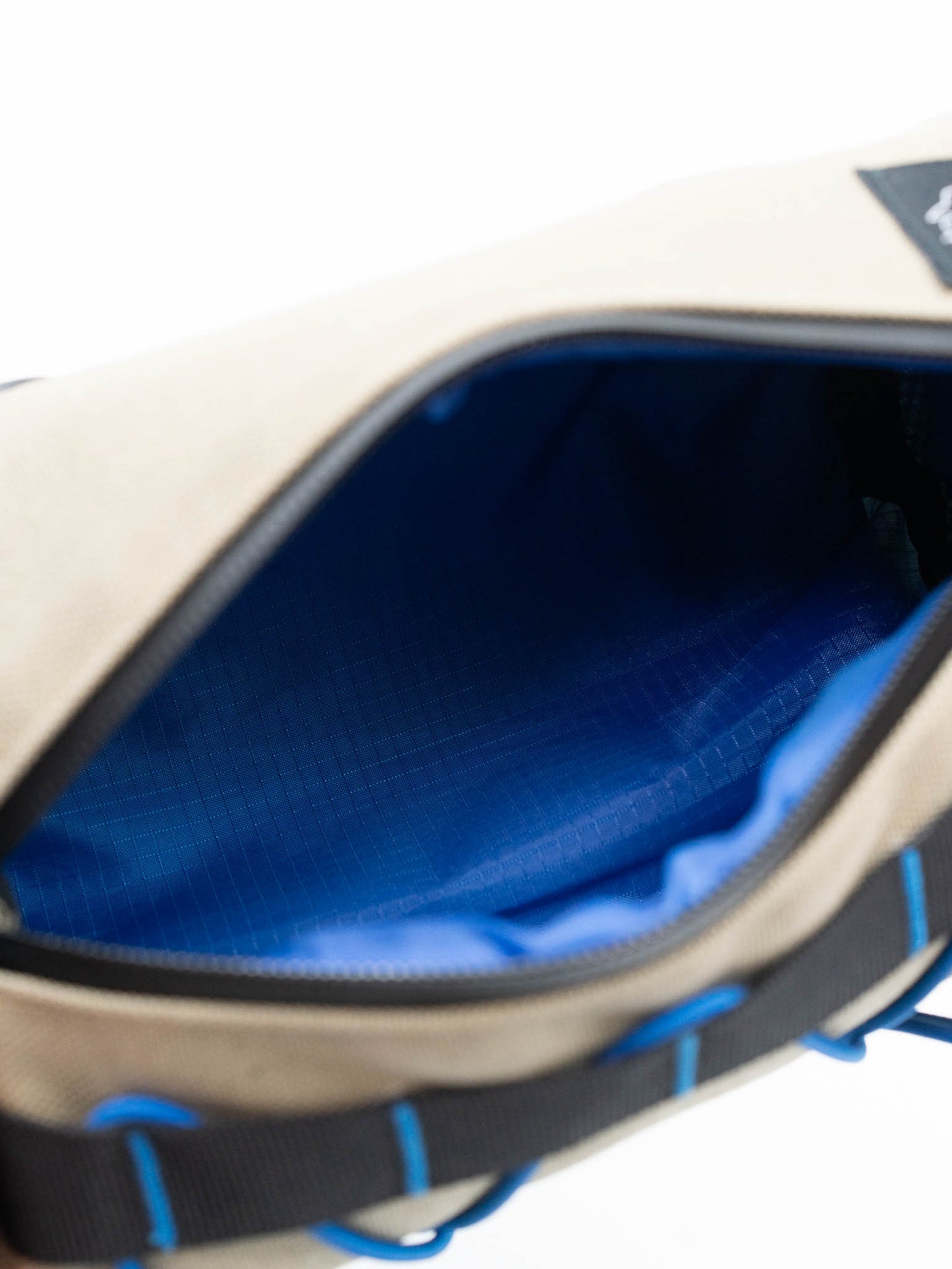 Blue ripstop lining