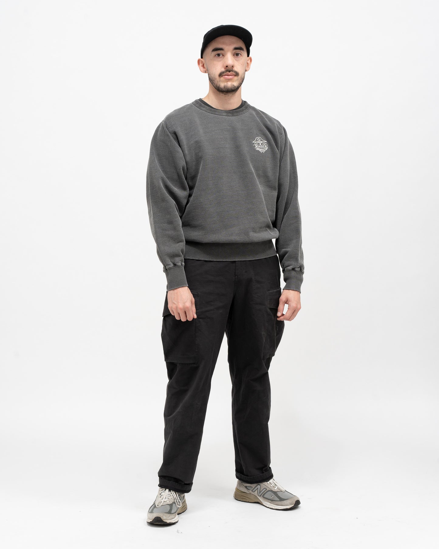 Slow n' Steady Crew Neck - Black Sand