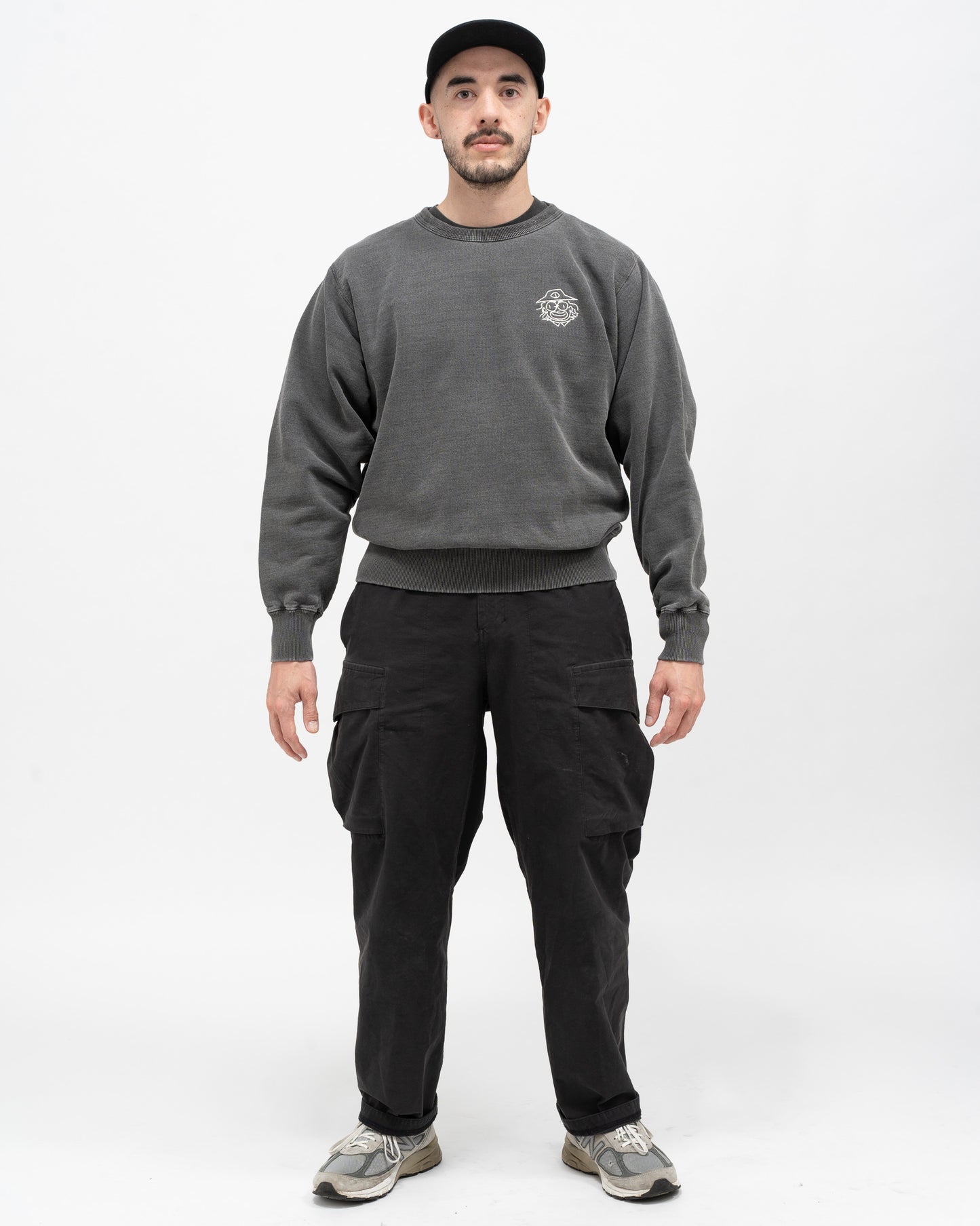 Slow n' Steady Crew Neck - Black Sand