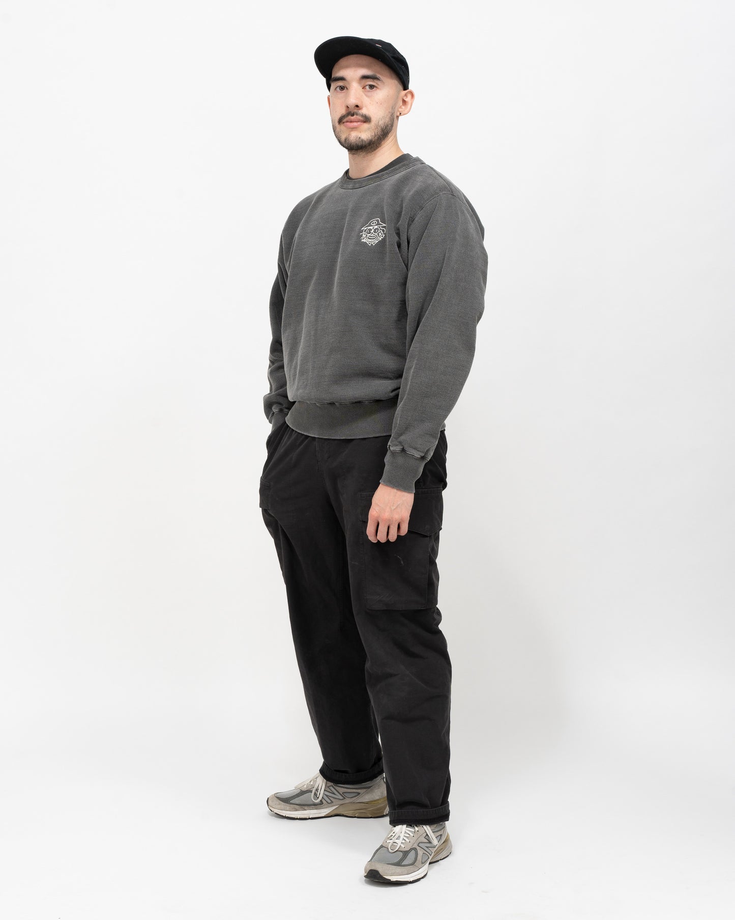 Slow n' Steady Crew Neck - Black Sand