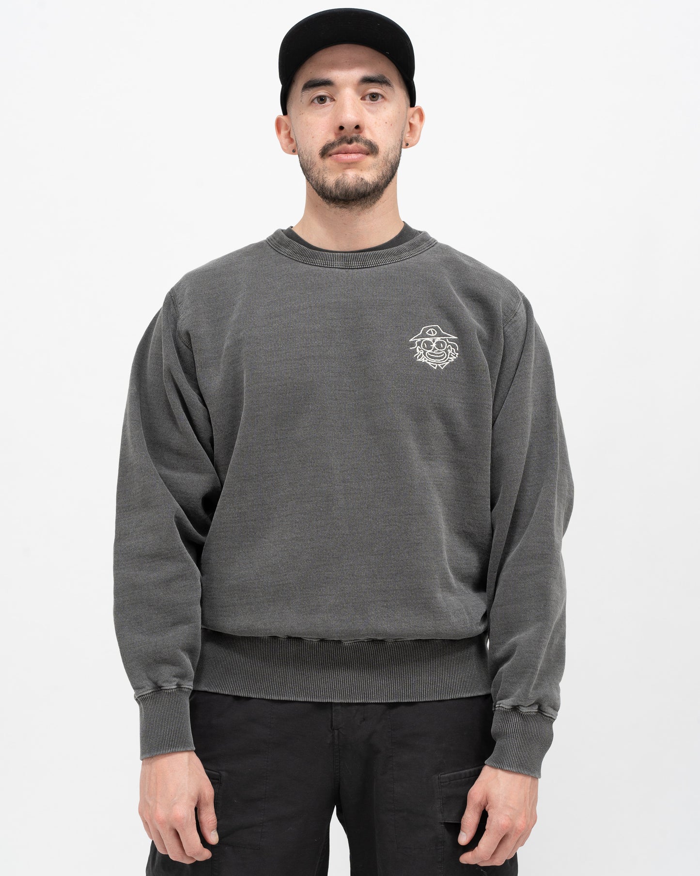 Slow n' Steady Crew Neck - Black Sand