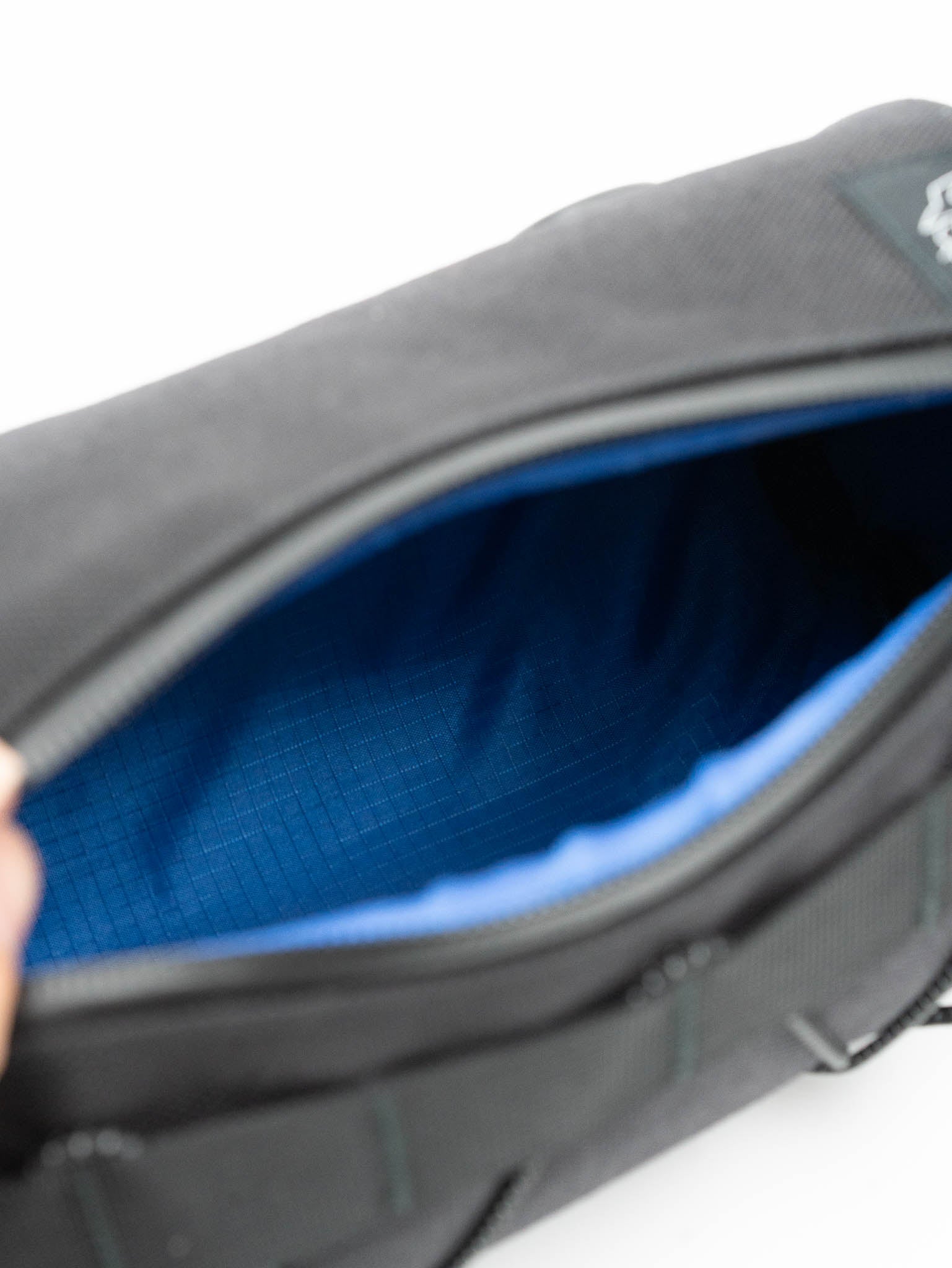 Blue ripstop lining